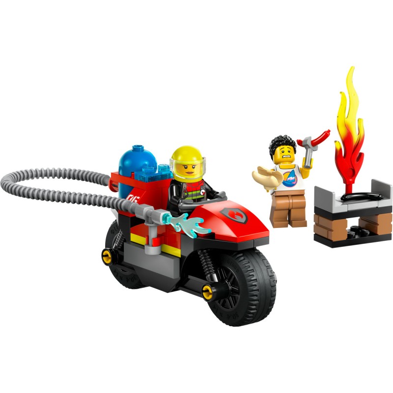 Motocicleta de pompieri LEGO City 60410
