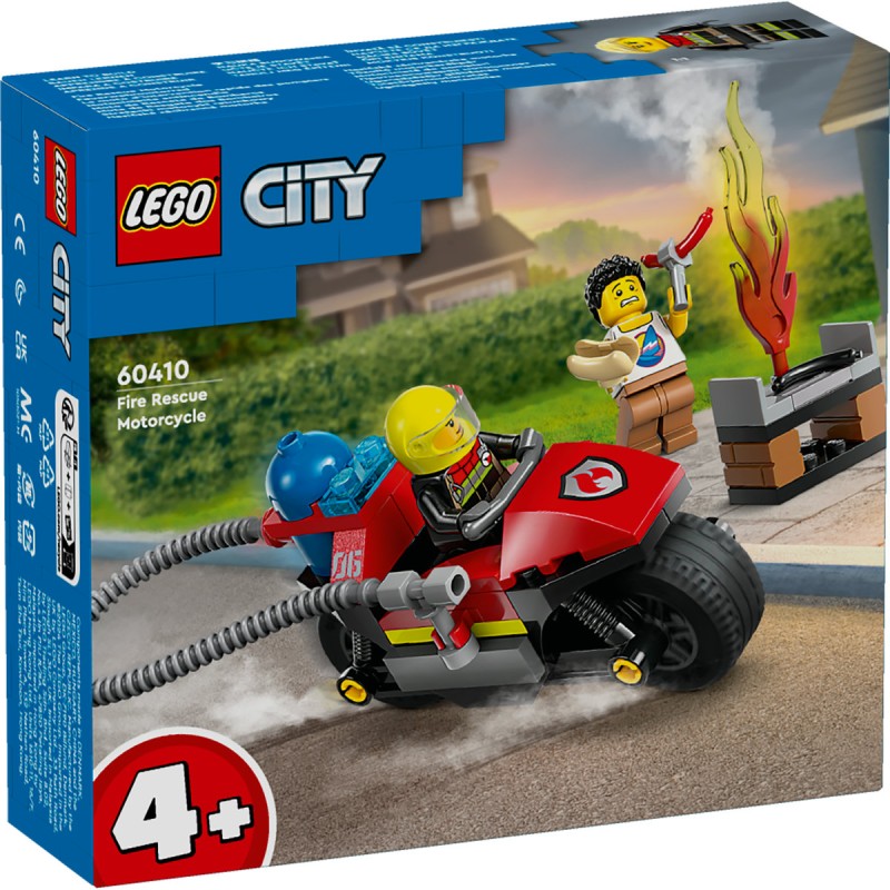 Motocicleta de pompieri LEGO City 60410