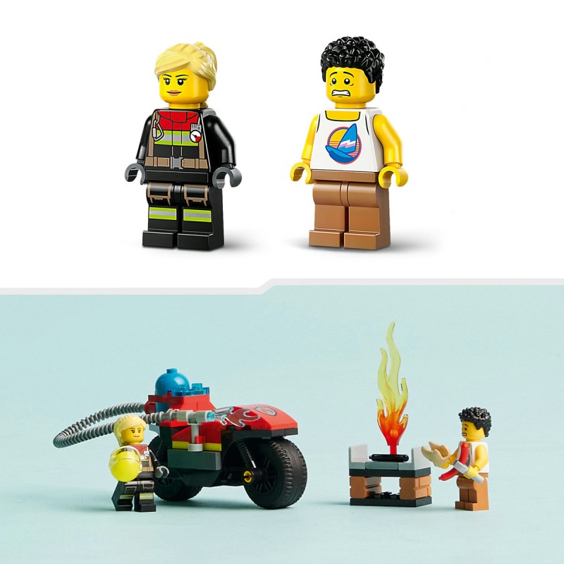 Motocicleta de pompieri LEGO City 60410