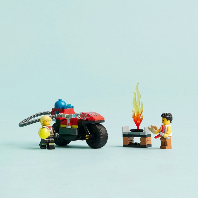 Motocicleta de pompieri LEGO City 60410