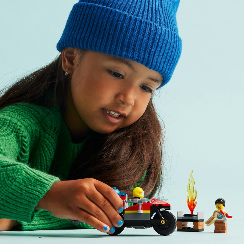 Motocicleta de pompieri LEGO City 60410