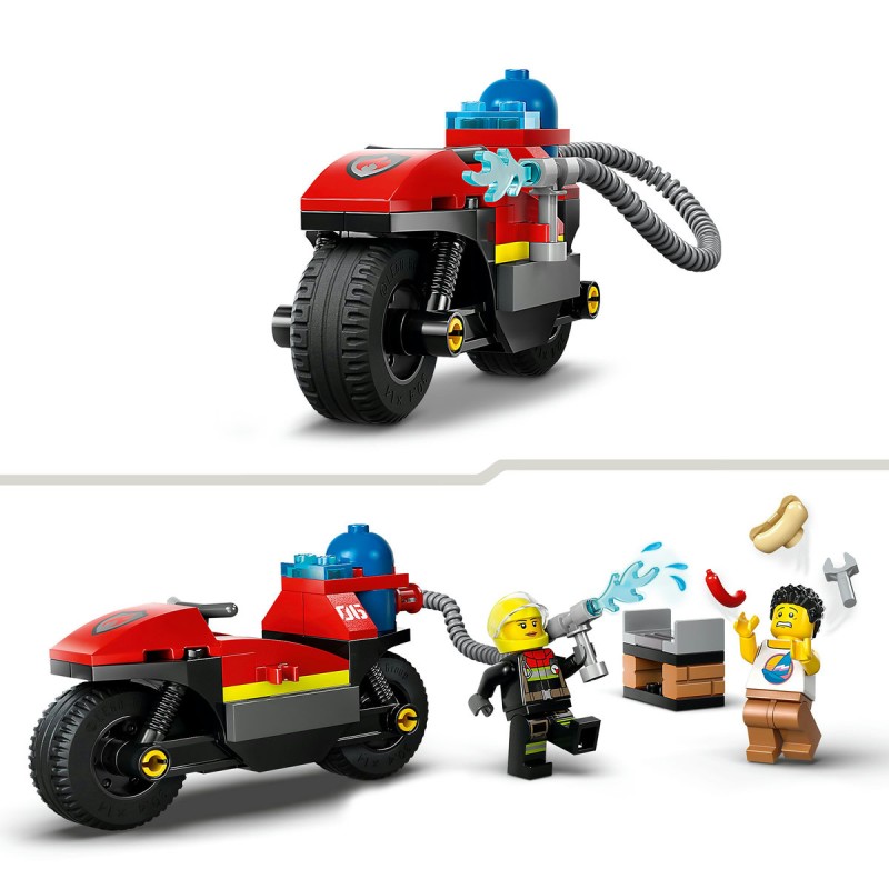 Motocicleta de pompieri LEGO City 60410