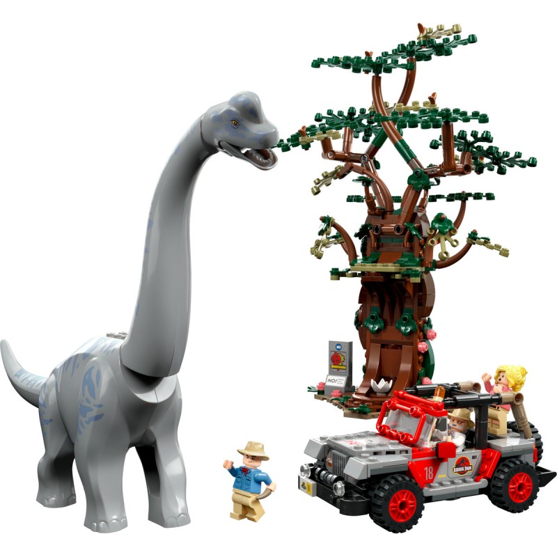 Descoperirea dinozaurului Brachiosaurus Lego Jurassic World 76960