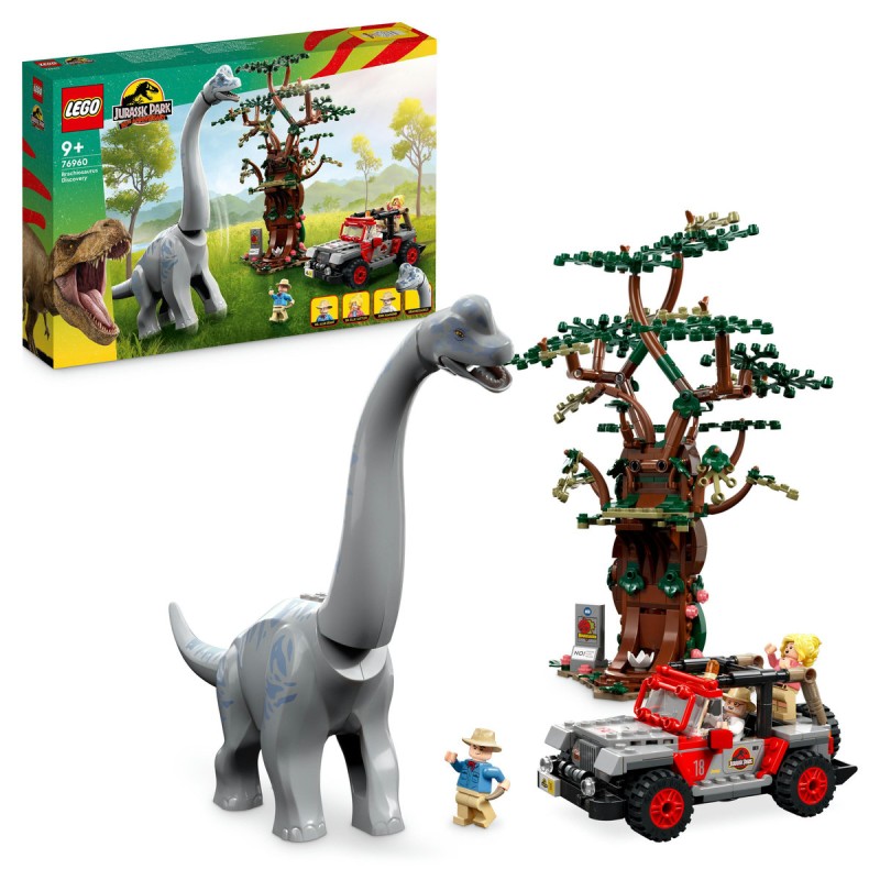Descoperirea dinozaurului Brachiosaurus Lego Jurassic World 76960
