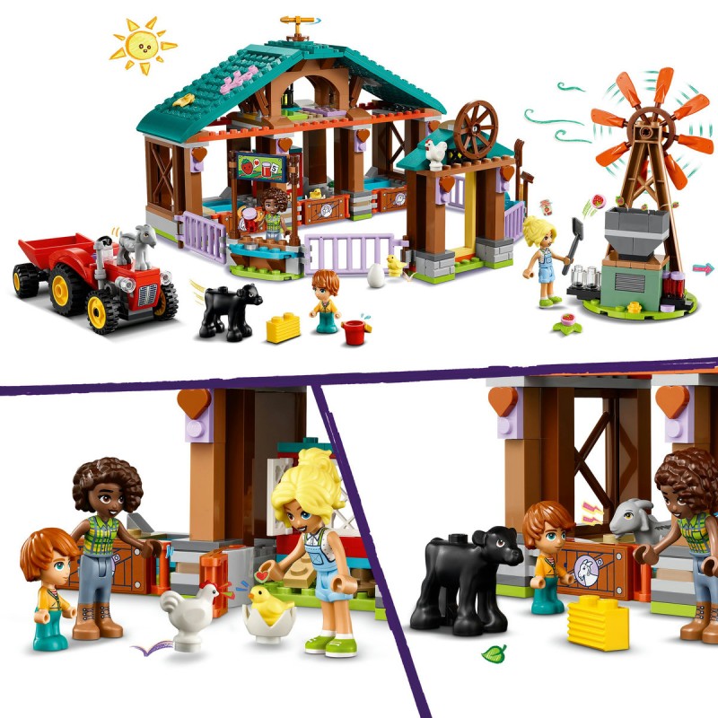 Refugiu pentru animale de ferma LEGO Friends 42617