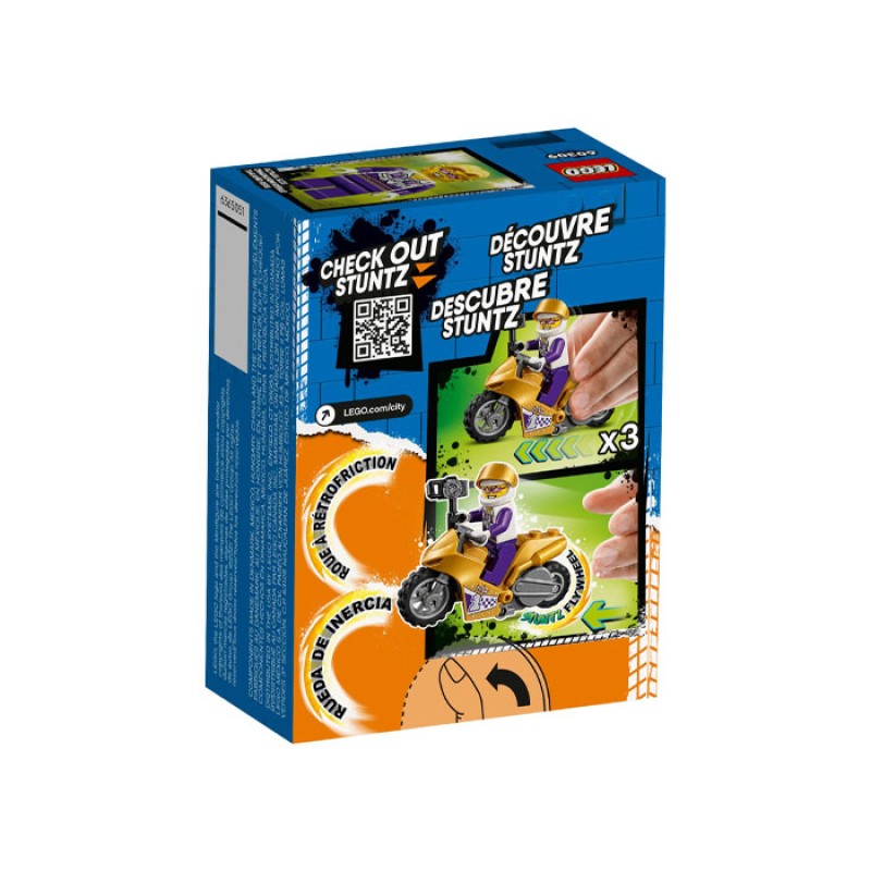 Motocicleta de cascadorii Selfie LEGO City 60309