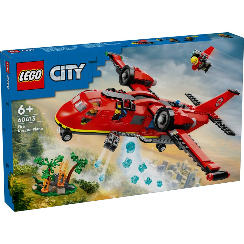 Avion de pompieri LEGO City 60413