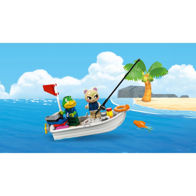 Turul insulei cu barca lui Kapp n LEGO Animal Crossing 77048