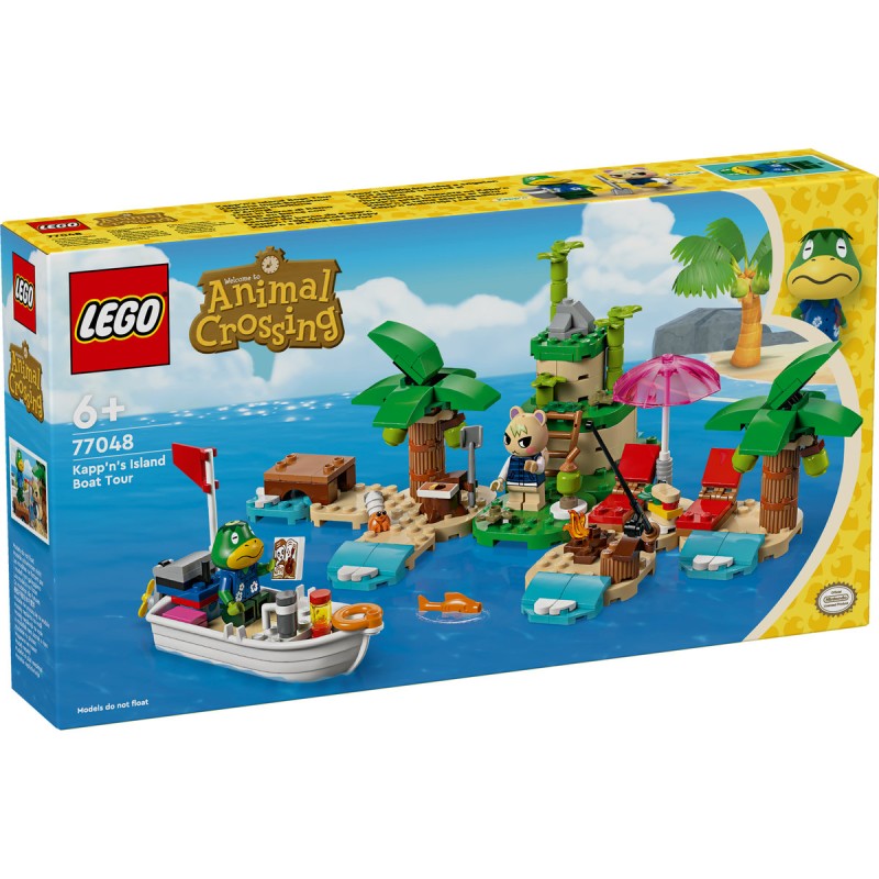 Turul insulei cu barca lui Kapp n LEGO Animal Crossing 77048