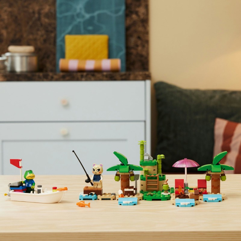 Turul insulei cu barca lui Kapp n LEGO Animal Crossing 77048