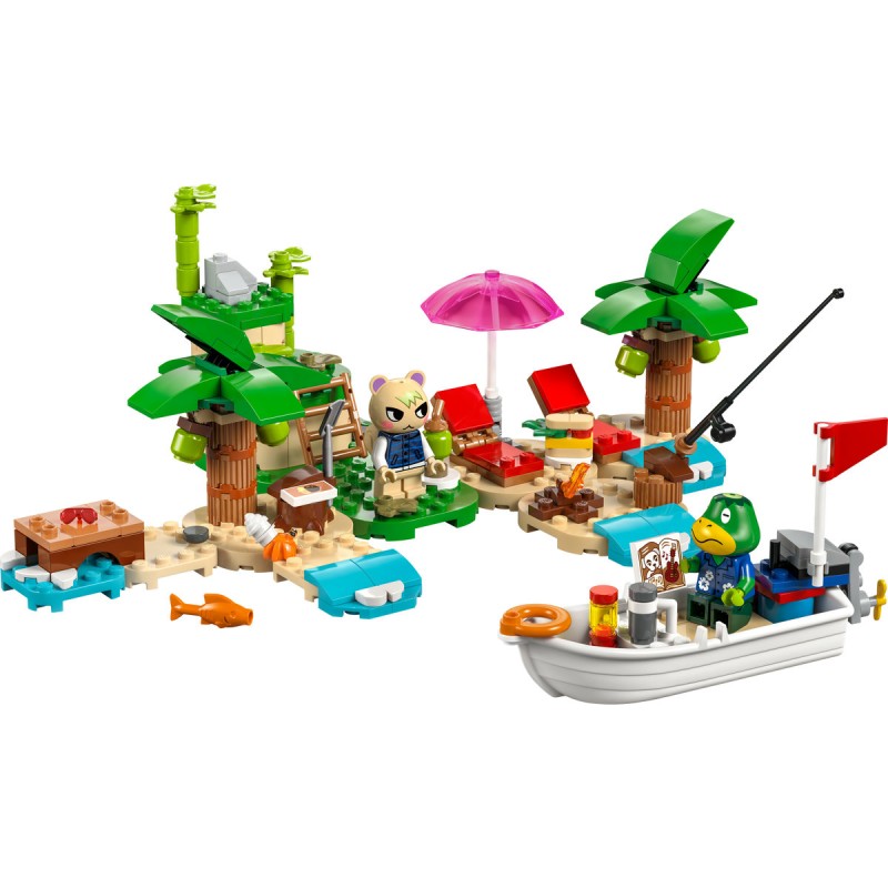 Turul insulei cu barca lui Kapp n LEGO Animal Crossing 77048