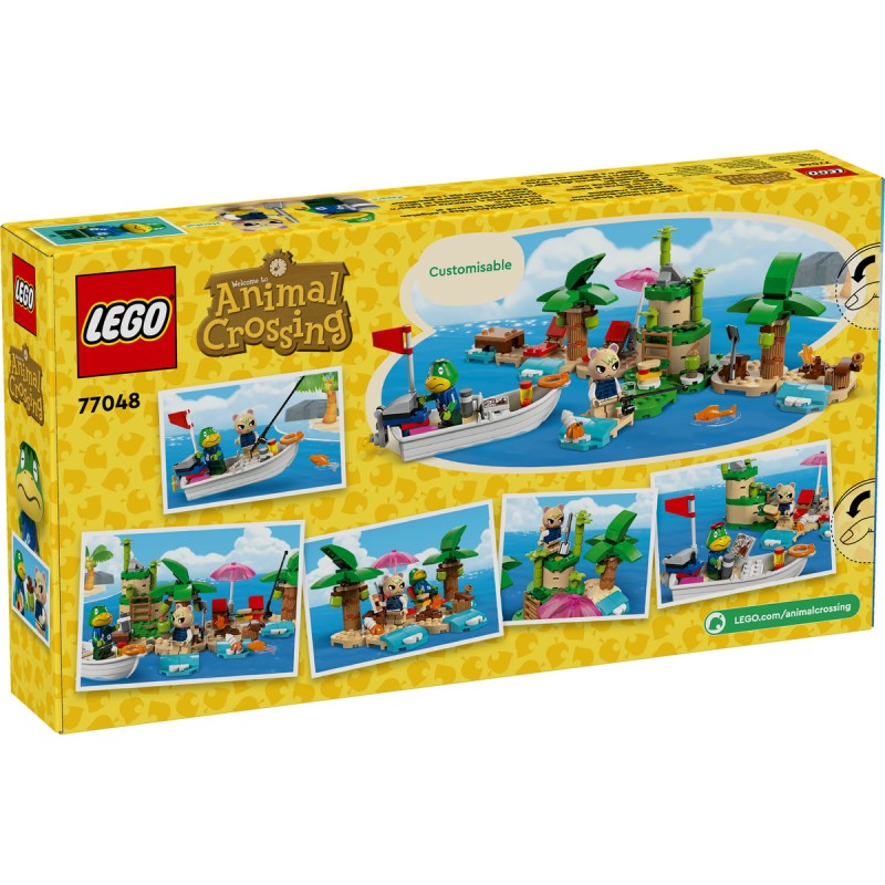 Turul insulei cu barca lui Kapp n LEGO Animal Crossing 77048