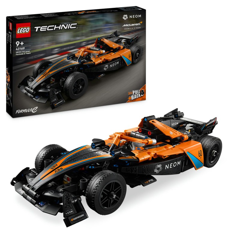 Masina de cursa NEOM McLaren Formula E LEGO Technic 42169