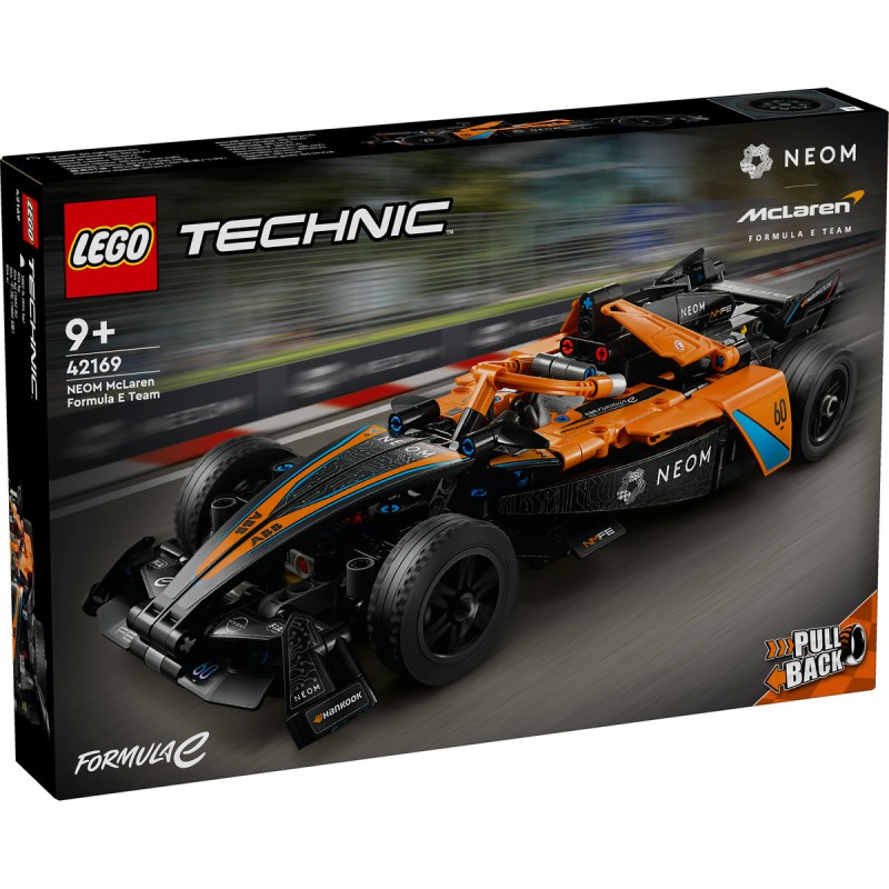 Masina de cursa NEOM McLaren Formula E LEGO Technic 42169