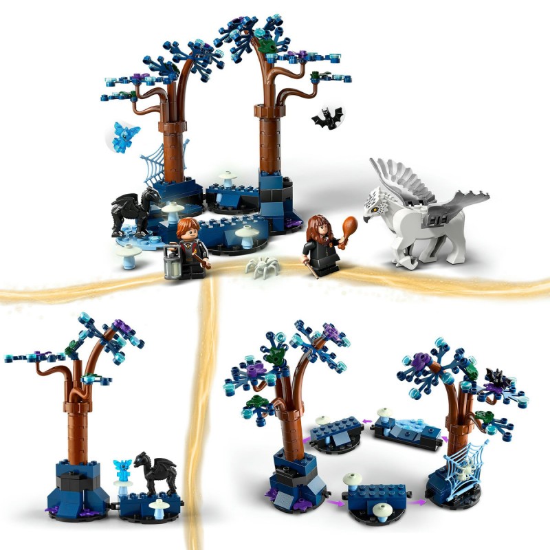 Padurea Interzisa Creaturi magice LEGO Harry Potter 76432