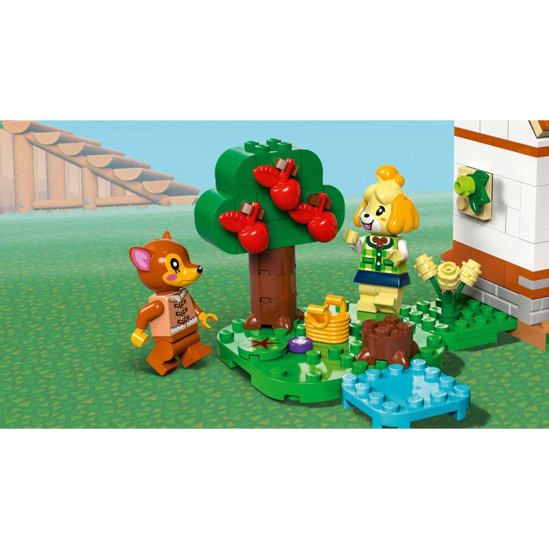 Vizita lui Isabelle LEGO Animal Crossing 77049