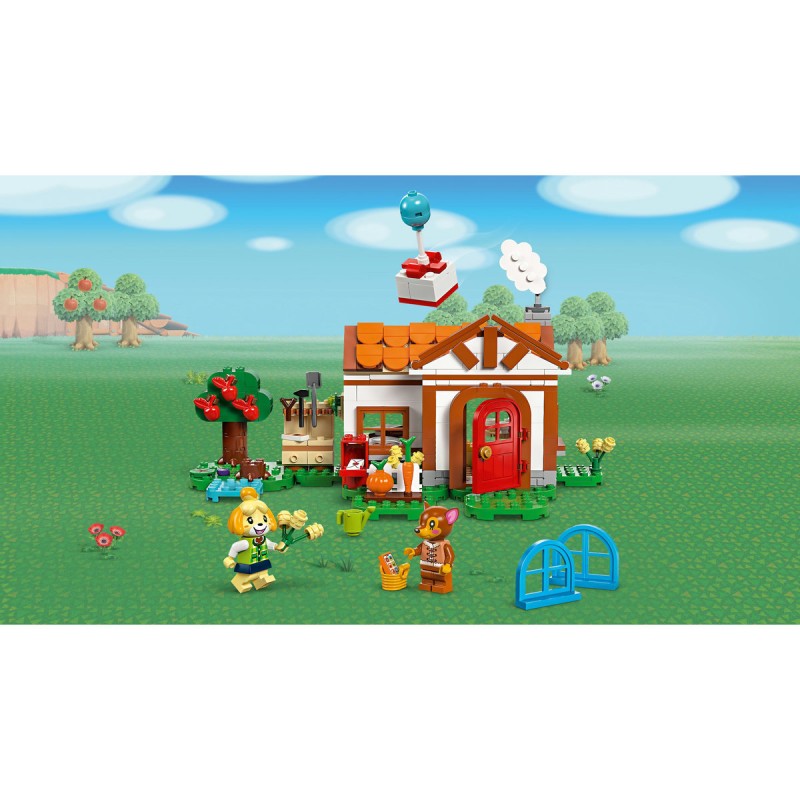 Vizita lui Isabelle LEGO Animal Crossing 77049