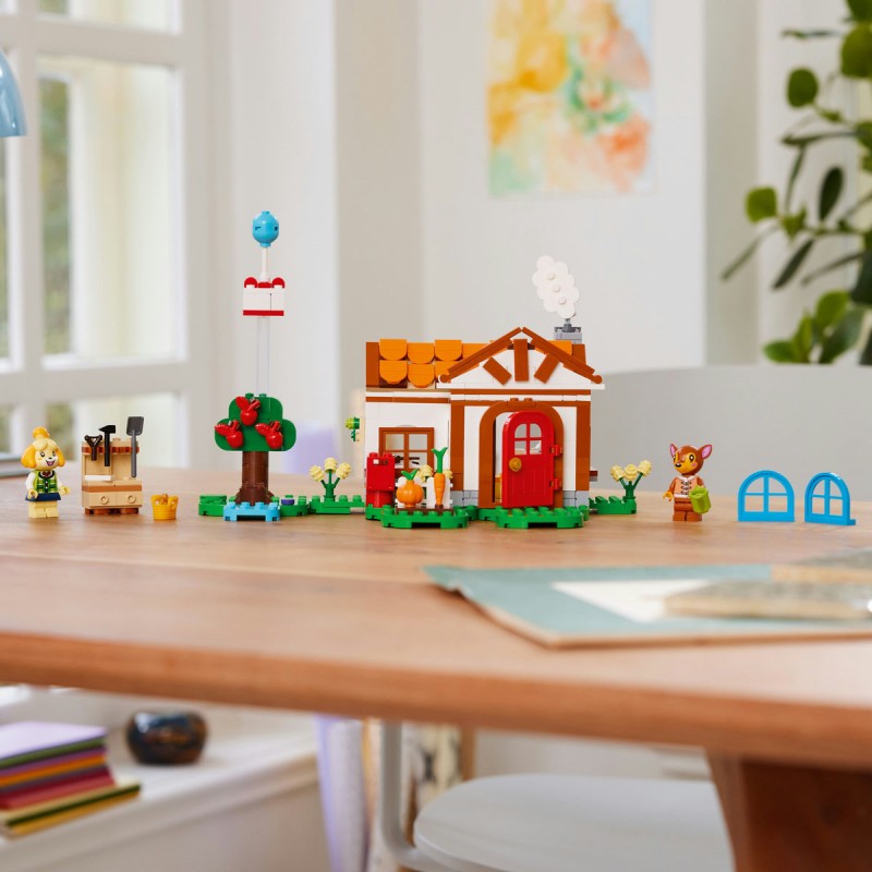 Vizita lui Isabelle LEGO Animal Crossing 77049