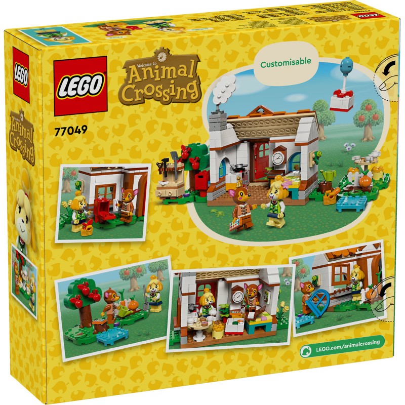 Vizita lui Isabelle LEGO Animal Crossing 77049