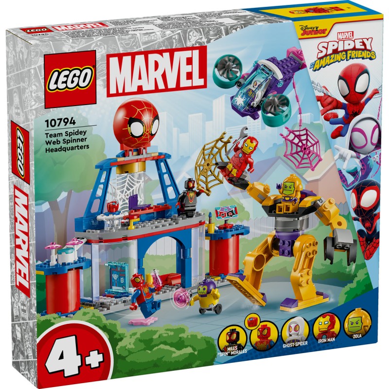 Echipa lui Spidey in Cartierul General LEGO Marvel Super Heroes 10794 