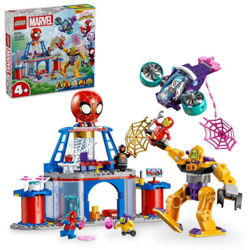 Echipa lui Spidey in Cartierul General LEGO Marvel Super Heroes 10794 