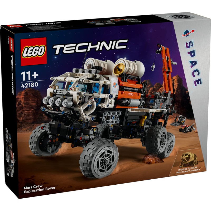 Rover de explorare pe Marte cu echipaj LEGO Technic 42180
