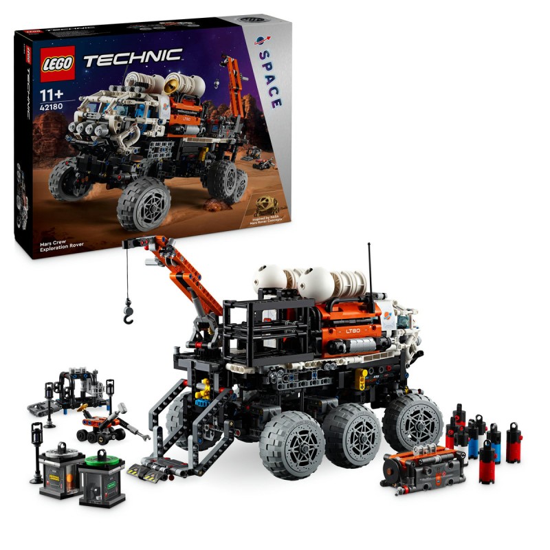 Rover de explorare pe Marte cu echipaj LEGO Technic 42180