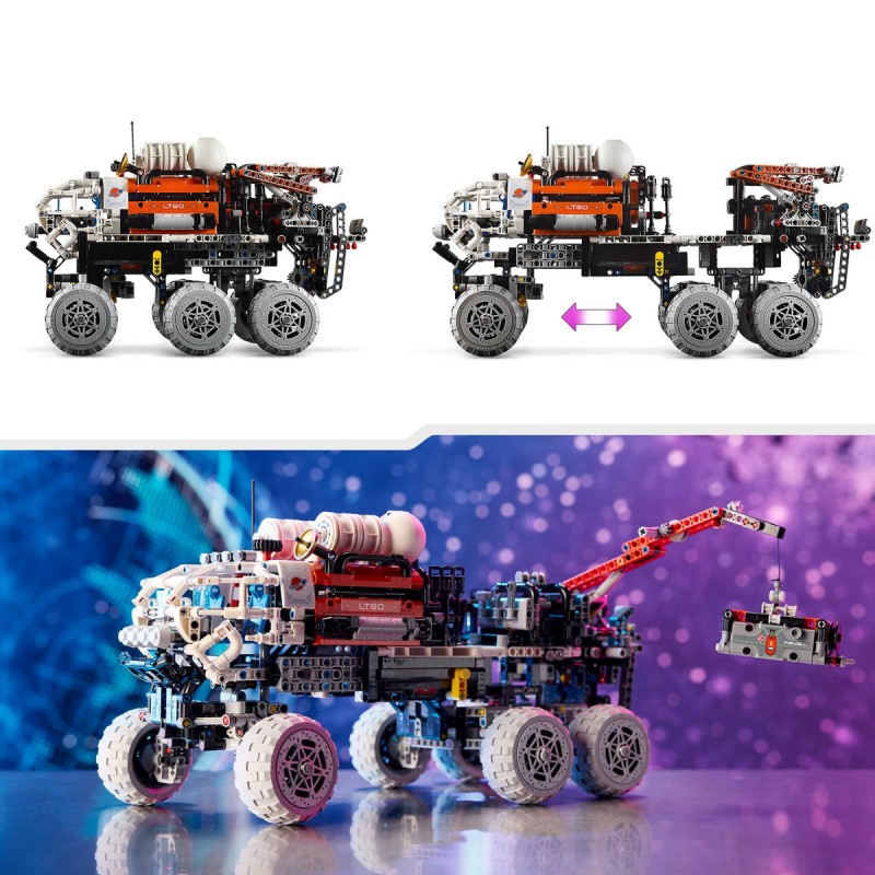 Rover de explorare pe Marte cu echipaj LEGO Technic 42180