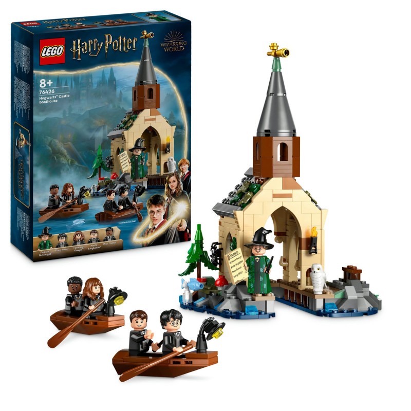 Hangar pentru barci la Castelul Hogwarts LEGO Harry Potter 76426