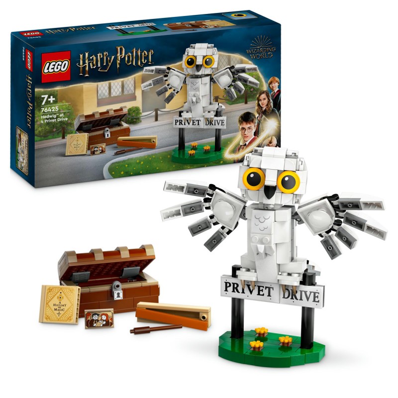 Hedwig pe Privet Drive nr 4 LEGO Harry Potter 76425