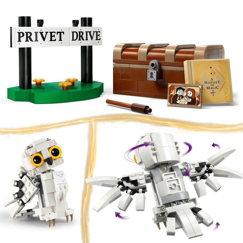 Hedwig pe Privet Drive nr 4 LEGO Harry Potter 76425