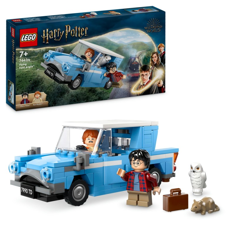 Ford Anglia Zburator LEGO Harry Potter 76424