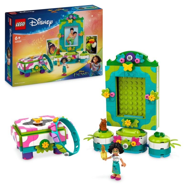 Rama foto si cutia de bijuterii a Mirabelei LEGO Disney 43239