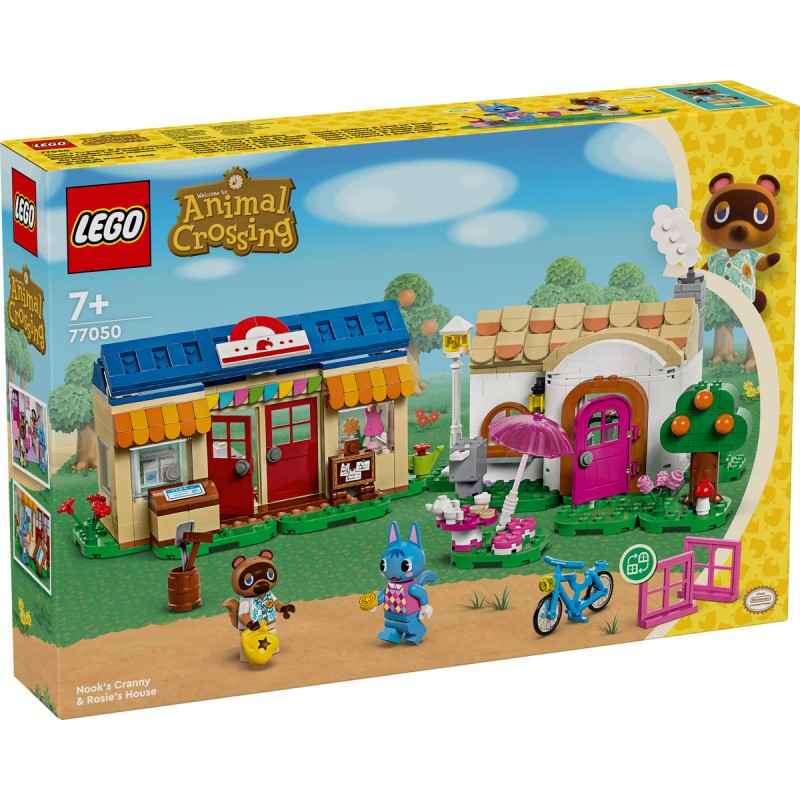 Nook s Cranny si casa lui Rosie LEGO Animal Crossing 77050