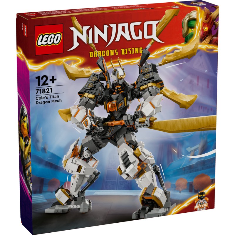 Robotul dragon de titan al lui Cole LEGO Ninjago 71821