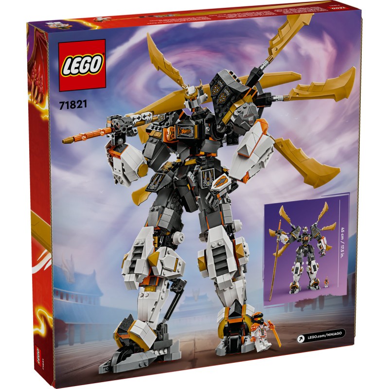 Robotul dragon de titan al lui Cole LEGO Ninjago 71821