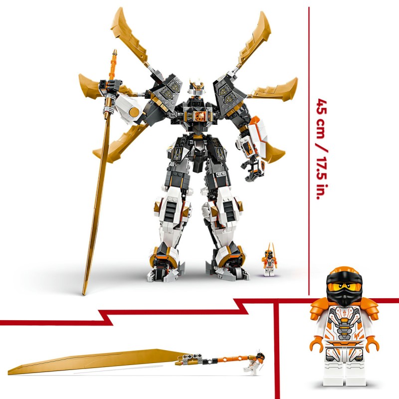 Robotul dragon de titan al lui Cole LEGO Ninjago 71821