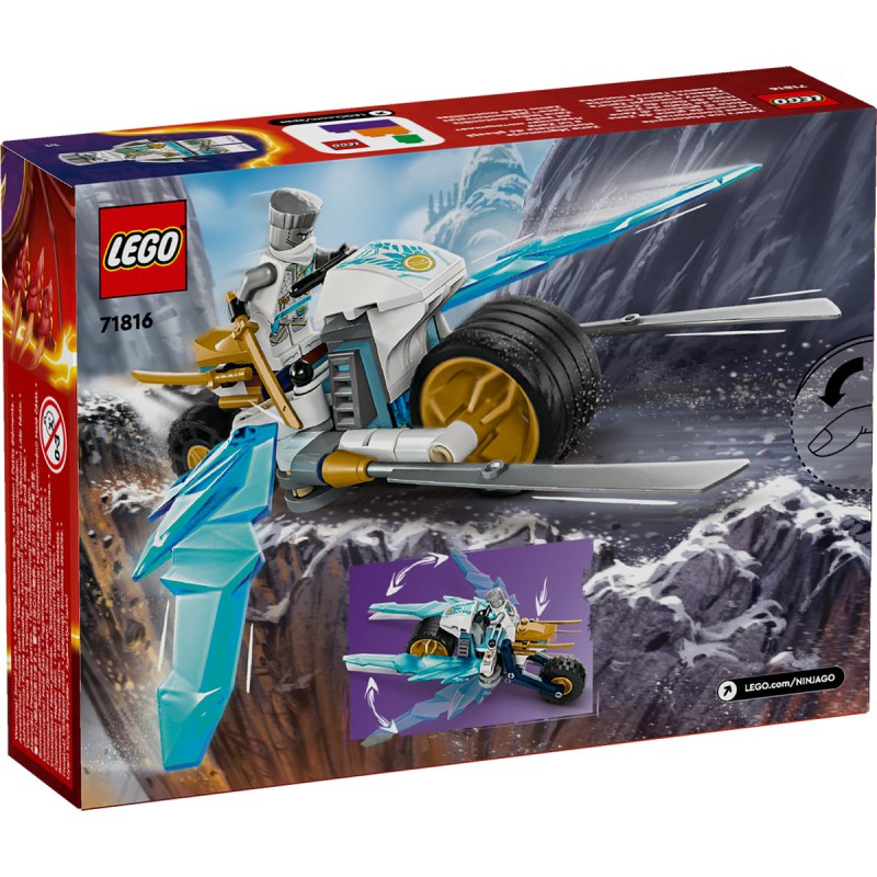 Motocicleta de gheata a lui Zane LEGO NINJAGO 71816