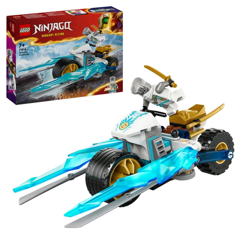Motocicleta de gheata a lui Zane LEGO NINJAGO 71816