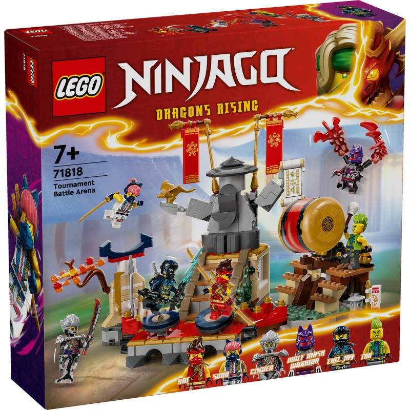 Arena de lupta de la turneu LEGO Ninjago 71818