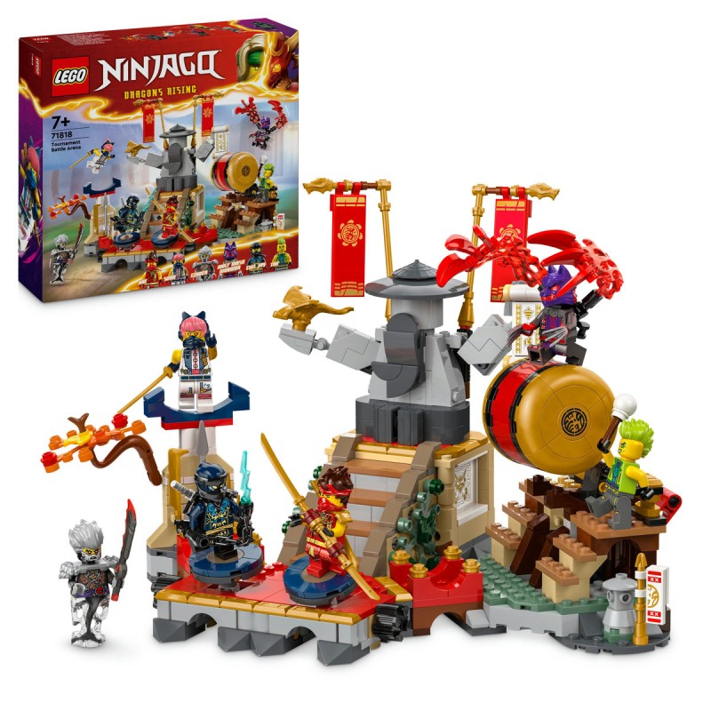 Arena de lupta de la turneu LEGO Ninjago 71818