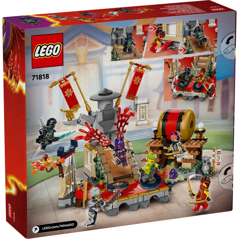 Arena de lupta de la turneu LEGO Ninjago 71818