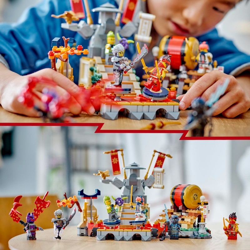 Arena de lupta de la turneu LEGO Ninjago 71818