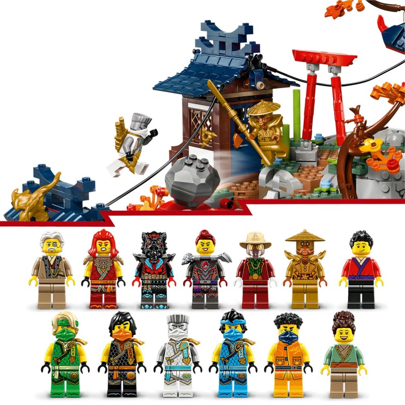 Arena de lupta de la turneu LEGO Ninjago 71818