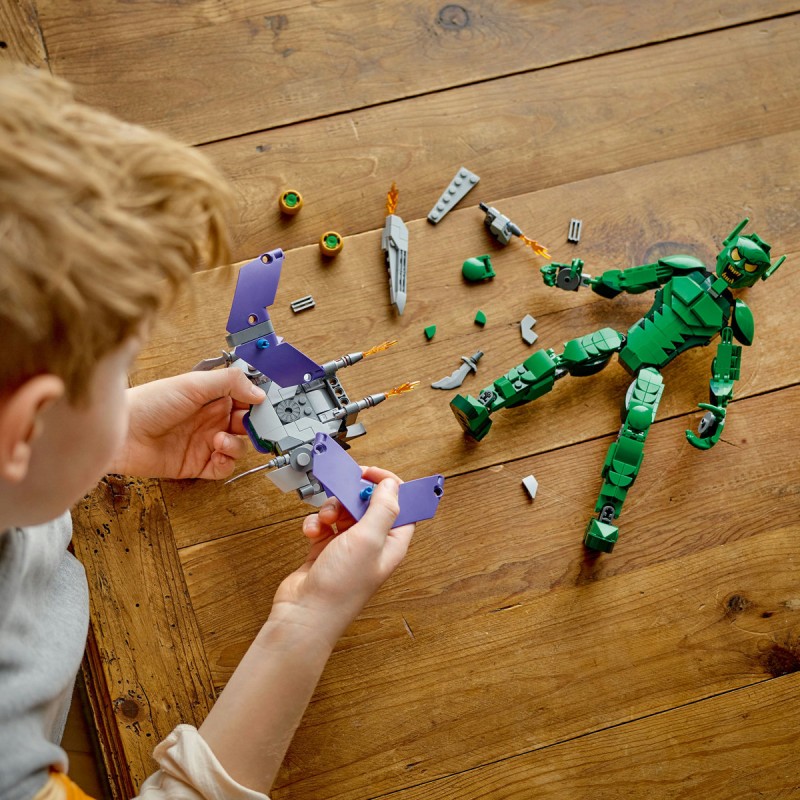 Figurina de constructie Green Goblin LEGO Marvel Super Heroes 76284