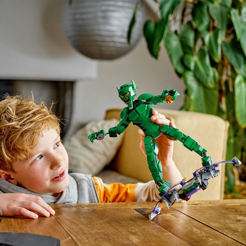 Figurina de constructie Green Goblin LEGO Marvel Super Heroes 76284