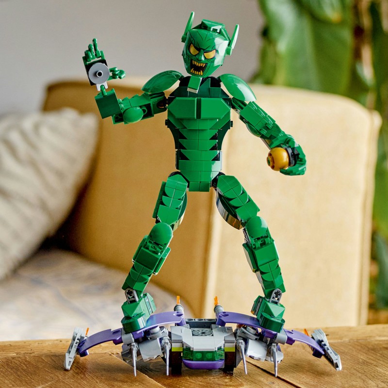 Figurina de constructie Green Goblin LEGO Marvel Super Heroes 76284