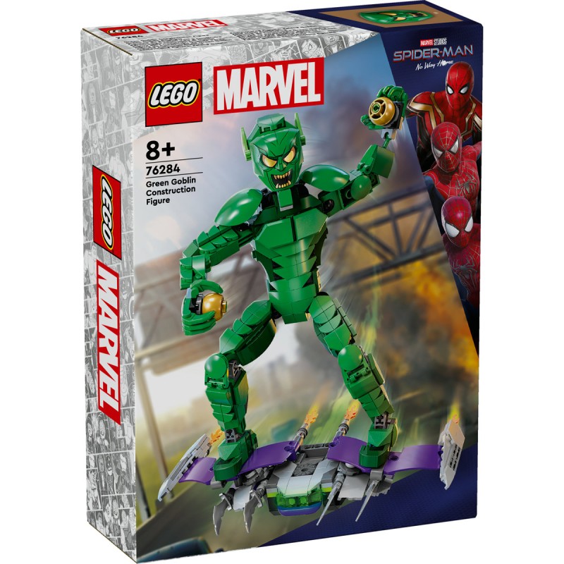 Figurina de constructie Green Goblin LEGO Marvel Super Heroes 76284
