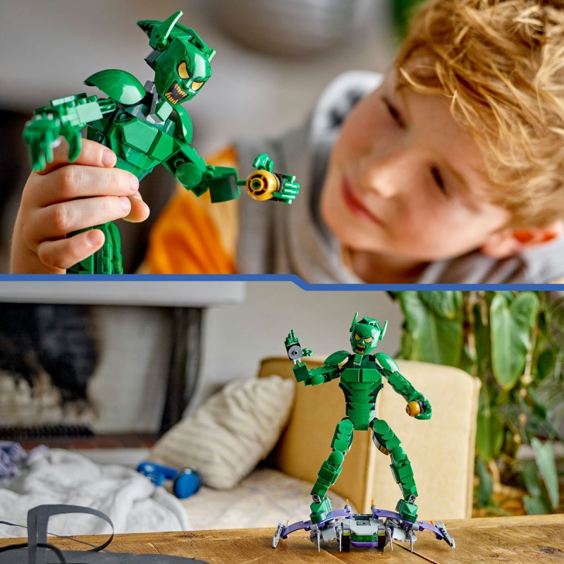 Figurina de constructie Green Goblin LEGO Marvel Super Heroes 76284