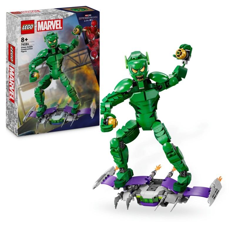 Figurina de constructie Green Goblin LEGO Marvel Super Heroes 76284